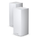 Linksys Velop Whole Home Intelligent Mesh WiFi 6 (AX4200) System, Tri-Band, 2-pack wireless router Gigabit Ethernet Tri-band (2.4 GHz / 5 GHz / 5 GHz) White