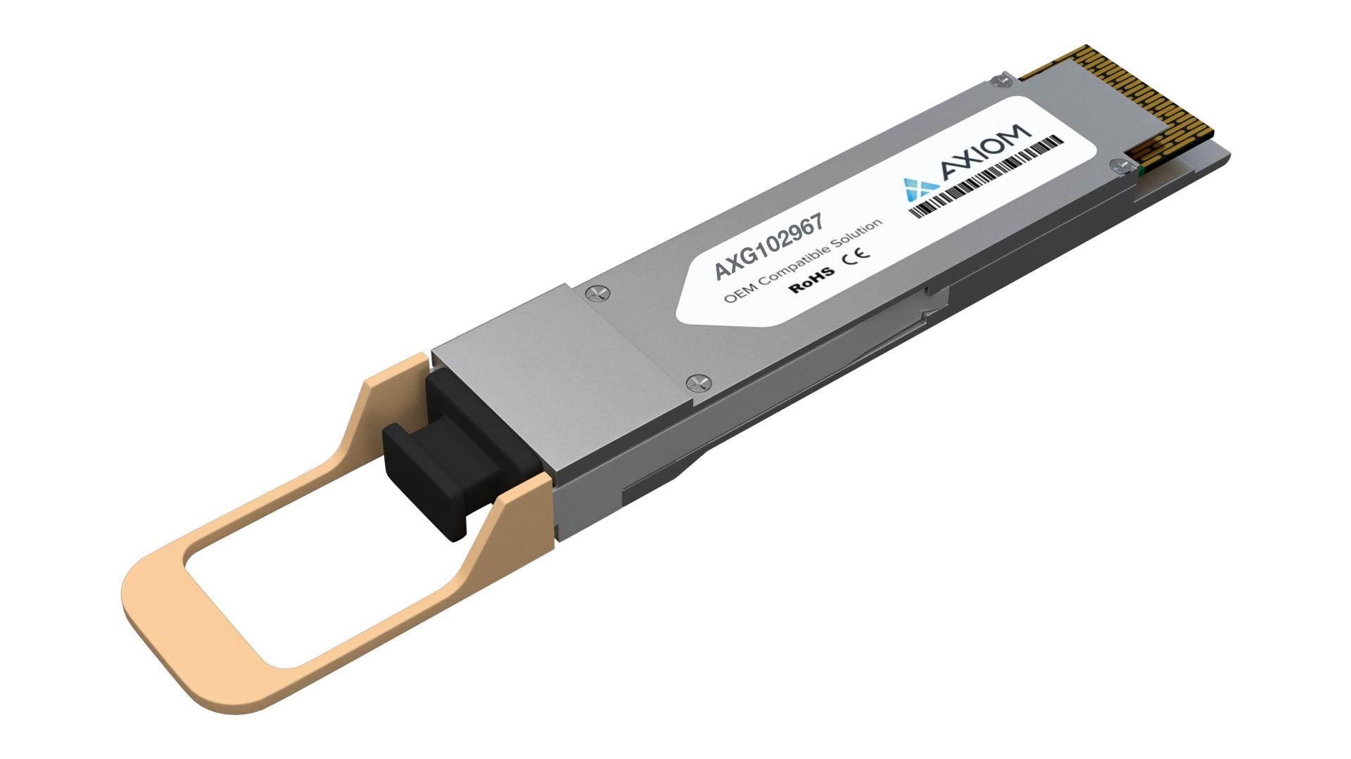 Axiom AXG102967 Compatible 400G QSFP-DD 100 m TAA Compliant Transceiver