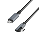 LogiLink CU0182 USB cable 1 m USB 2.0 USB C Black, Silver