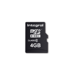 Integral 4GB MICRO SD CARD MICROSDHC CL10 20 MB/S + ADAPTER ULTIMAPRO