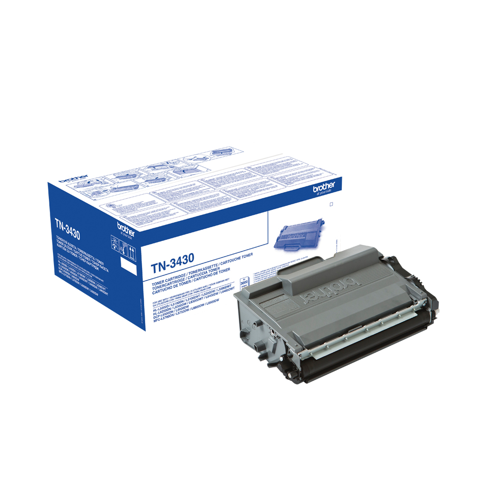 Image of Brother TN-3430 Toner-kit, 3K pages ISO/IEC 19752 for Brother HL-L...