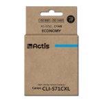 Actis KC-571C ink (replacement for Canon CLI-571C; Standard; 12 ml; cyan)