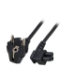 EFB Elektronik EK551.3 power cable Black 3 m CEE7/7 C5 coupler