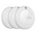 Mili MiTag Duo Keyring Location Tracker - Apple/Android "Find My" Compatible - Pack of 3