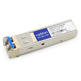 AddOn Networks 15454-SFP-LCLX/LH-AO Compatible 1G SFP 10 km TAA Compliant Transceiver AddOn Networks 15454-SFP-LCLX/LH-AO Compatible 1G SFP 10 km TAA Compliant Transceiver