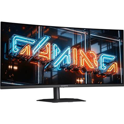 GIGABYTE MO34WQC36 34” WQHD Curved Gaming-Monitor - 3440 x 1440, 360Hz, 0.03ms, KVM, 300 cd/m², FreeSync Premium Pro, DisplayHDR True Black 500, HDMI 2.1, DisplayPort 2.1