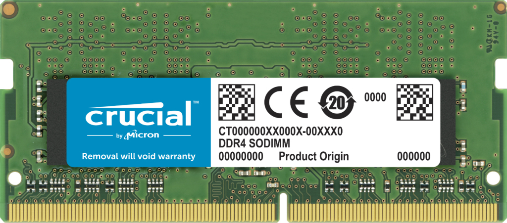 Image of Crucial CT32G4SFD832A memory module 32 GB 1 x 32 GB DDR4 3200 MHz