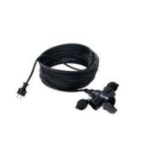 Bachmann 343.174 electriciteitssnoer Zwart 5 m