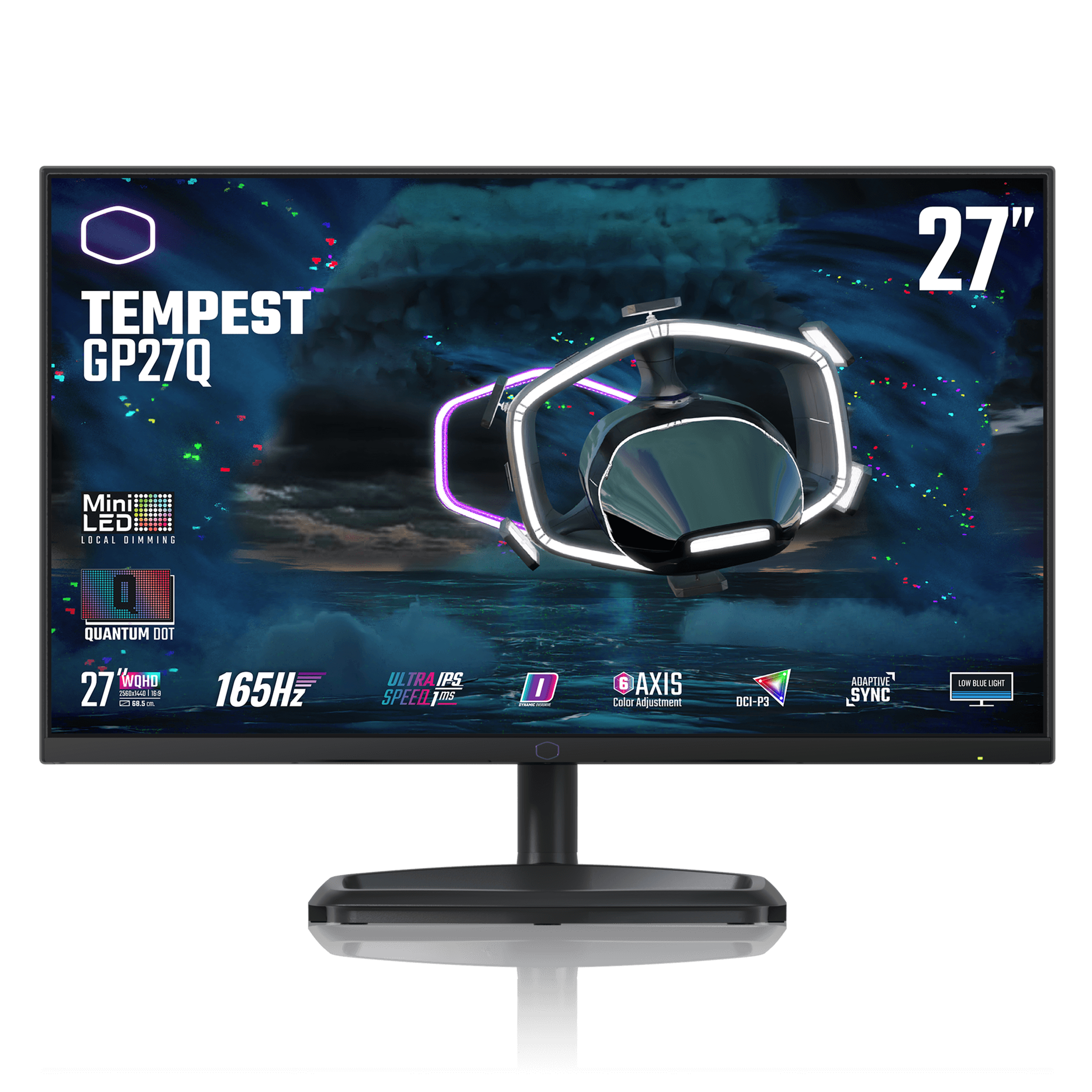 Image of Cooler Master Gaming Tempest GP27Q LED display 68.6 cm (27") 2560...