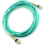 Hewlett Packard Enterprise Single-Mode LC/LC fibre optic cable 5 m Turquoise