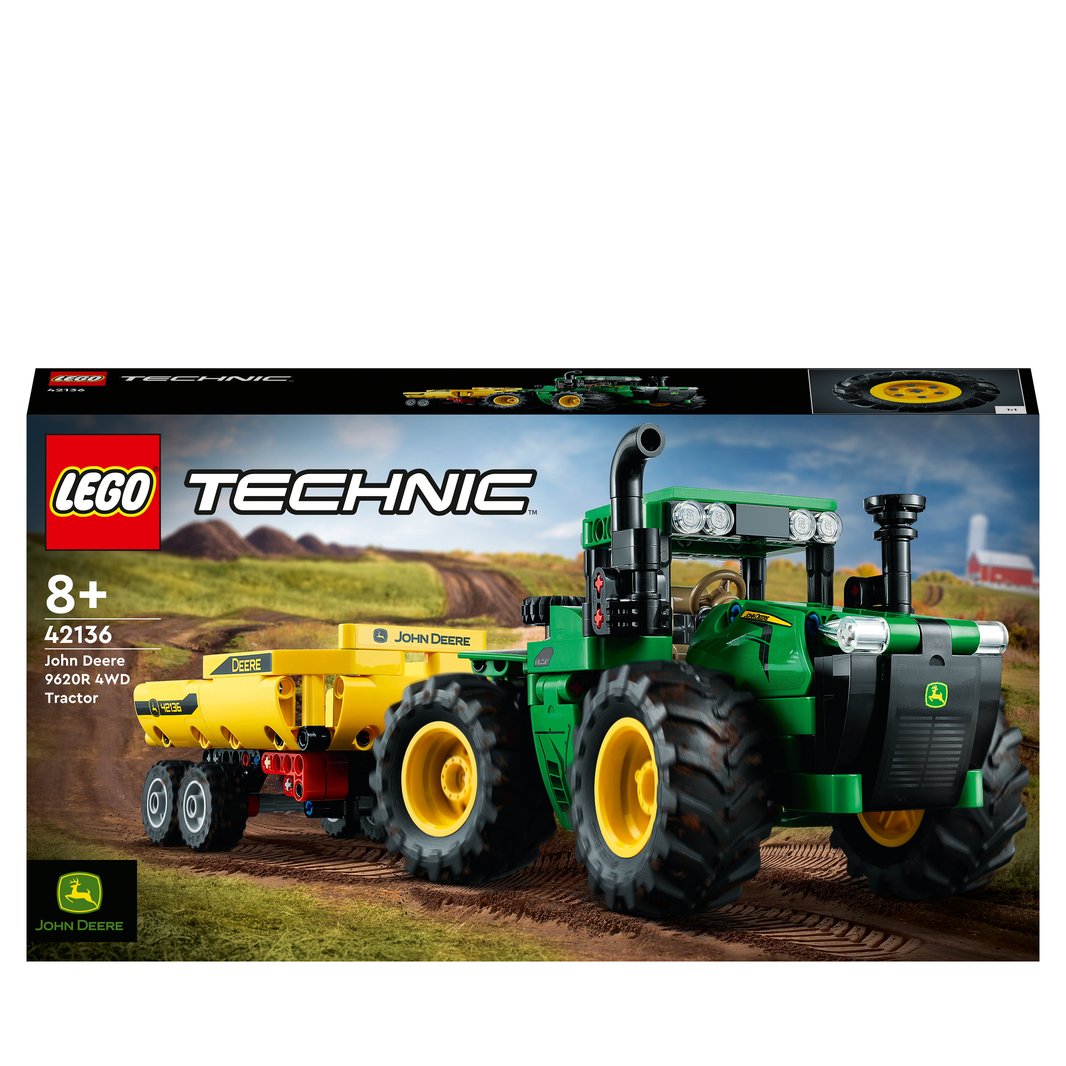 Image of LEGO Technic John Deere 9620R 4WD Tracto 42136