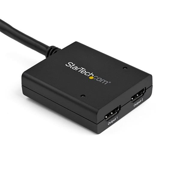 StarTech.com 4K HDMI 2-Port Video Splitter &acirc;&euro;&ldquo; 1x2 HDMI Splitter &acirc;&euro;&ldquo; Powered by USB or Power Adapter &acirc;&euro;&ldquo; 4K 30Hz