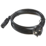 Microconnect PE020405 power cable Black 0.5 m C13 coupler