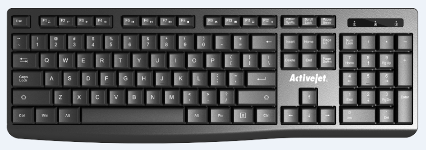 Activejet USB keyboard K-3803S