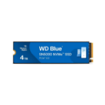 Western Digital WD Blue SN5000 WDS400T4B0E - SSD - 4 TB - internal - M.2 2280 - PCIe 4.0 x4 (NVMe)