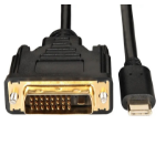 JLC Type C (Male) to DVI (Male) Cable - 1.8m - Black