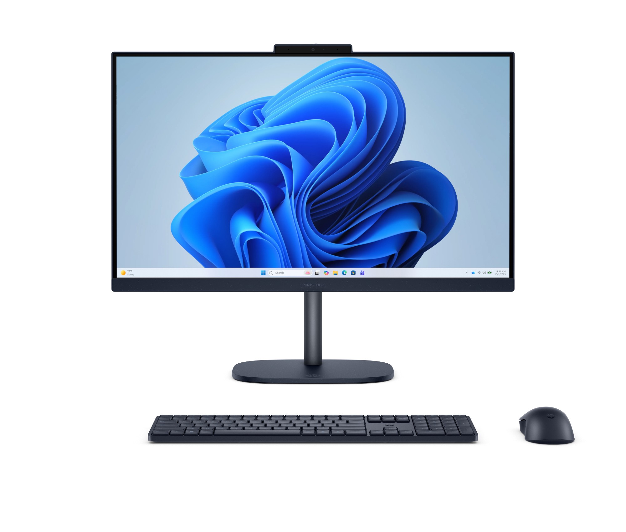 HP DP2X1EA All-in-One PC/workstation Intel Core 5 120U 60.5 cm (23.8") 1920 x 1080 pixels 16 GB DDR5-SDRAM 512 GB SSD Windows 11 Home Wi-Fi 6 (802.11ax) Blue
