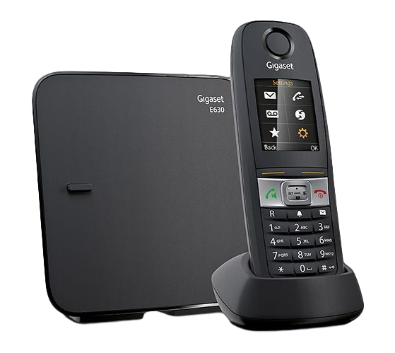 Image of Gigaset E630 DECT telephone Caller ID Black