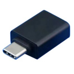 EFB Elektronik EBUSBCM-AF tussenstuk voor kabels USB-C USB-A Zwart
