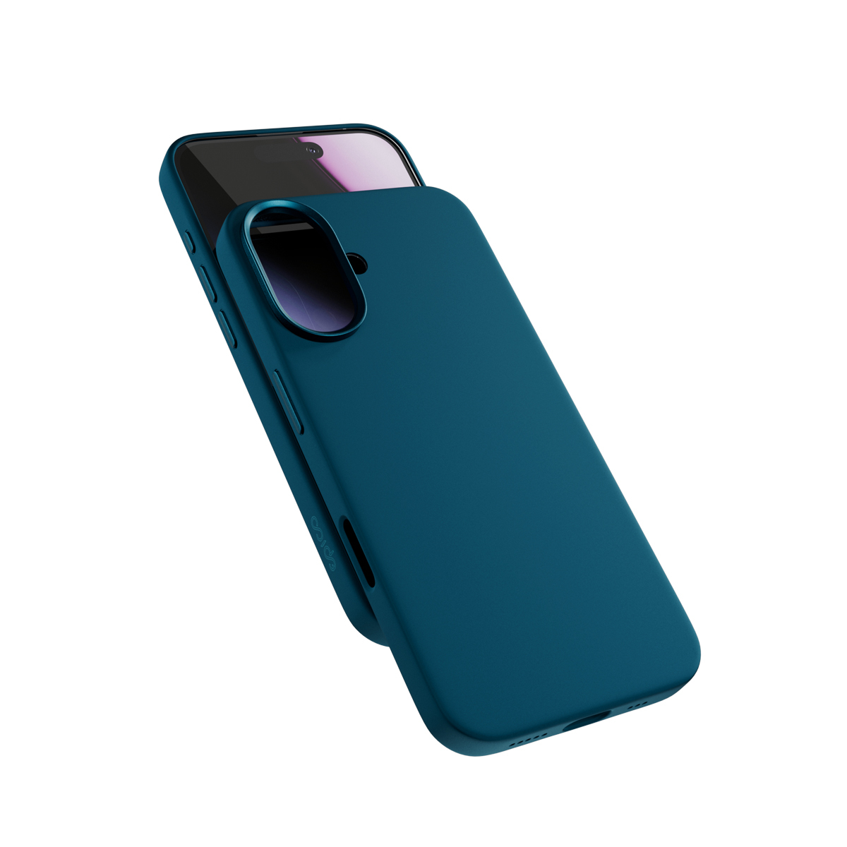 Epico Mag+ Silicone Case Pro iPhone 17 - petrol blue