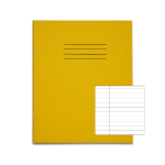 Rhino 8 x 6.5 Exercise Book 48 Page Yellow F8M (Pack of 10)