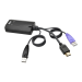 Tripp Lite B055-001-UHD KVM cable Black, Purple