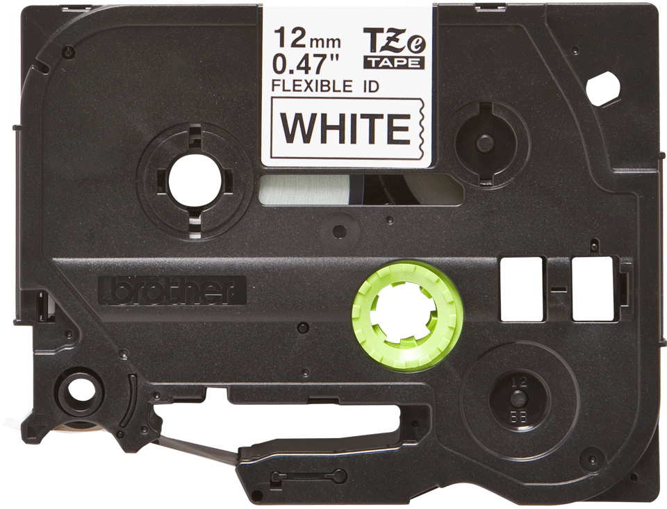 Brother TZE-FX231 DirectLabel black on white Laminat 12mm x 8m for Brother P-Touch TZ 3.5-18mm/6-12mm/6-18mm/6-24mm/6-36mm