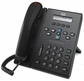 Cisco Unified IP Phone 6921, Standard Handset Black