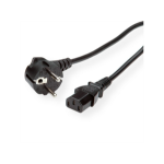 ROLINE 19.08.1014 power cable Black 3 m CEE 7/7 C13 coupler