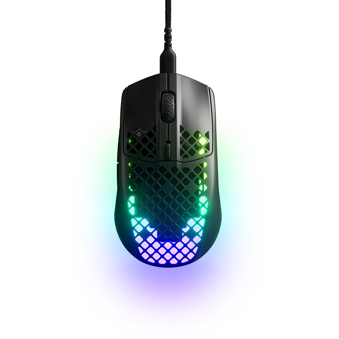 STS SteelSeries Aerox 3 USB-C - 8500 CPI optical gaming mouse - REFURBISHED (Onyx)