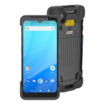 Unitech PA768 with (pre-installed) bumper, Android 12, 2D (N6703), 6G/64GB, WLAN 6E, 2x2 MU-MIMO, 5G Dual-Sim, Bluetooth 5.2, 1.8m drop, IP67, including pre-installed hand-strap kit, USB 3.0 type C cable and 5100mAh hot-swappable battery