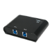 LogiLink UA0216 interface hub USB 3.2 Gen 1 (3.1 Gen 1) Type-B 5000 Mbit/s Black