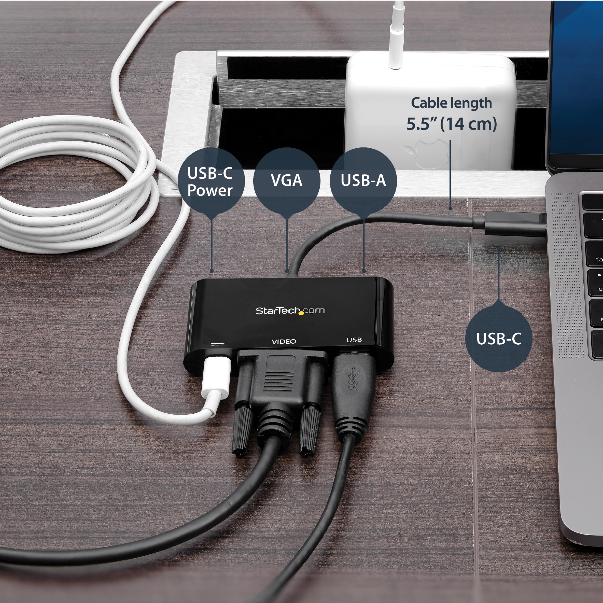 StarTech-com-USB-C-VGA-Multiport-Adapter---USB-3-0-Port---60W-PD