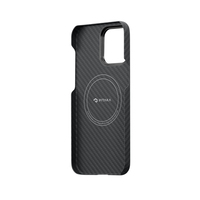 Image of Pitaka MagEz Case 3 mobile phone case 17 cm (6.7") Cover Black, Grey