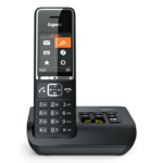 Gigaset COMFORT 550A Analoge telefoon Nummerherkenning Zwart