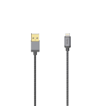 Hama 00200501 Lightning-kabel 0,75 m Antraciet