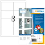 HERMA 10793 self-adhesive label Rectangle White 640 pc(s)