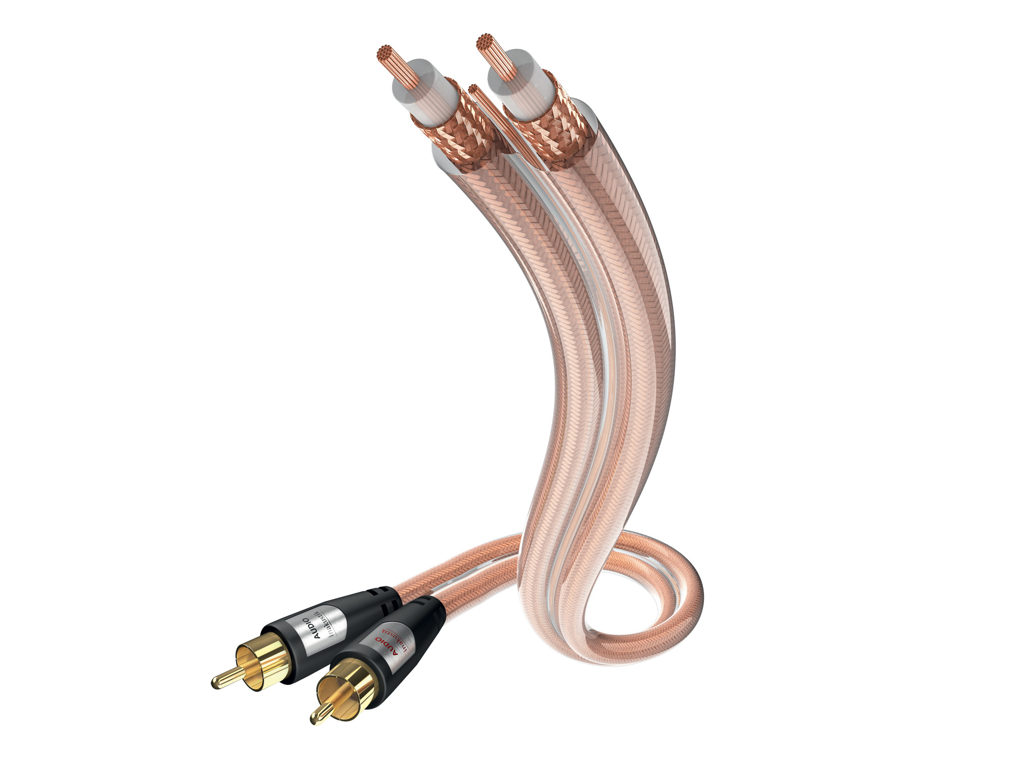 Image of Inakustik 00304115 audio cable 1.5 m RCA Transparent