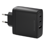 dbramante1928 re-charge IT - EU W. Charger - 2xUSB-C 100W + 1xUSB-A - BLK