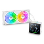 Thermaltake TH240-S V3 ARGB Processor All-in-one liquid cooler 4.72" (12 cm) White 1 pc(s)