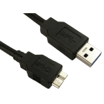 Cables Direct USB 3.0 Micro B 0.75 m USB cable USB 3.2 Gen 1 (3.1 Gen 1) Micro-USB B USB A Black