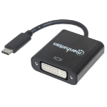 Manhattan 152051 USB graphics adapter 3840 x 2160 pixels Black