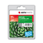 AgfaPhoto LC-1240 Value-Pack inktcartridge 1 stuk(s) Zwart, Cyaan, Magenta, Geel