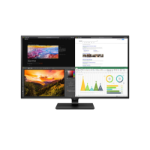LG 43UN700P-B computer monitor 109.2 cm (43") 3840 x 2160 pixels 4K Ultra HD LED Black
