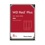Western Digital Red Plus interne harde schijf 8 TB 5640 RPM 256 MB 3.5" SATA III