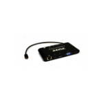 Port Designs 901906 interface hub USB 3.2 Gen 1 (3.1 Gen 1) Type-C 5000 Mbit/s Black