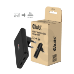 CLUB3D Slanke oplader met twee USB-C®-poorten, 65 W, GaN, PD 3.1, PPS
