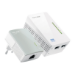 TP-Link TL-WPA4220 KIT adattatore di rete PowerLine 300 Mbit/s Collegamento ethernet LAN Wi-Fi Bianco 1 pz