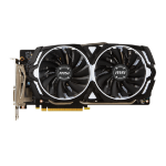 MSI V328-023R graphics card NVIDIA GeForce GTX 1060 6 GB GDDR5