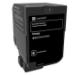 Lexmark 74C2HK0 Toner-kit black return program, 20K pages ISO/IEC 19798 for Lexmark CS 720/725
